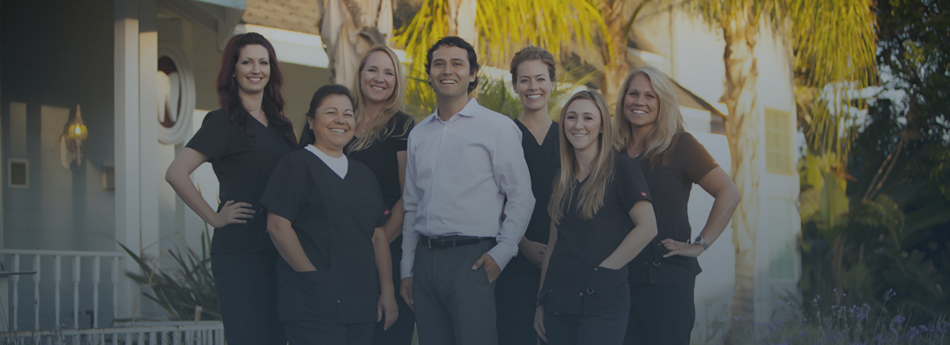 Wide photo of Larrondo Family Dentistry team