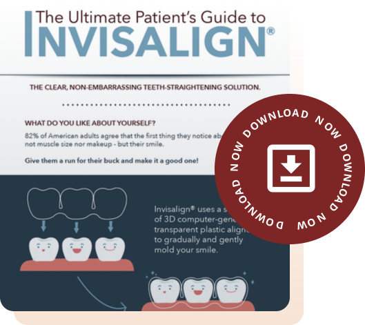 Image of a brochure on Invisalign®